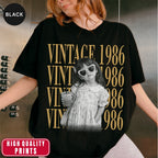 Custom Vintage 1986 40th Birthday Bootleg Style Shirt