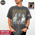 Custom Best Grandpa Ever Bootleg Style Shirt
