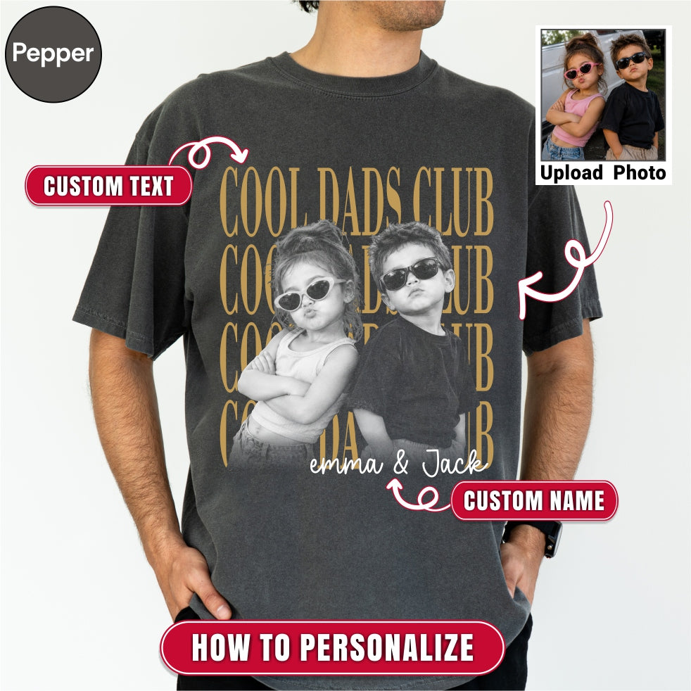 Custom Cool Dads Club Bootleg Style Shirt