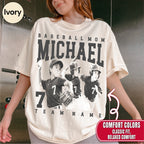 Baseball Mom Custom Photo Shirt