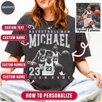 Basketball Mom Custom Photo Shirt