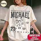 Basketball Mom Custom Photo Shirt