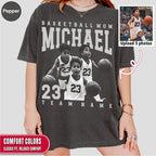 Basketball Mom Custom Photo Shirt