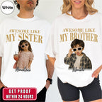 Awesome Like My Daughter Custom Mom Dad Shirt