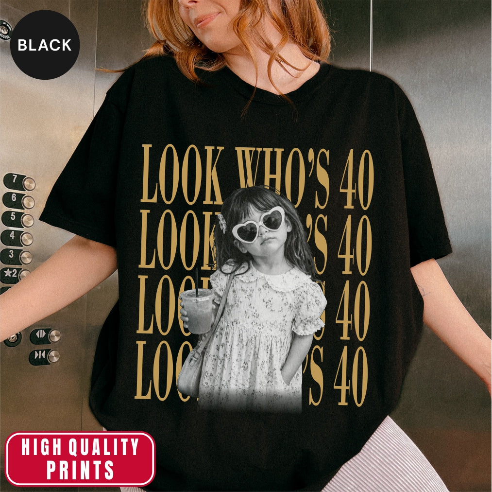 Custom Look Who's 30 Bootleg Style Shirt