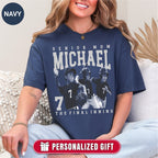 Senior Baseball Mom Custom Photo Shirt