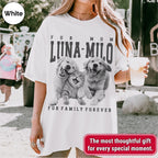 Custom Pet Photo Shirt for Fur Mom