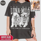 Custom Pet Photo Shirt for Fur Mom