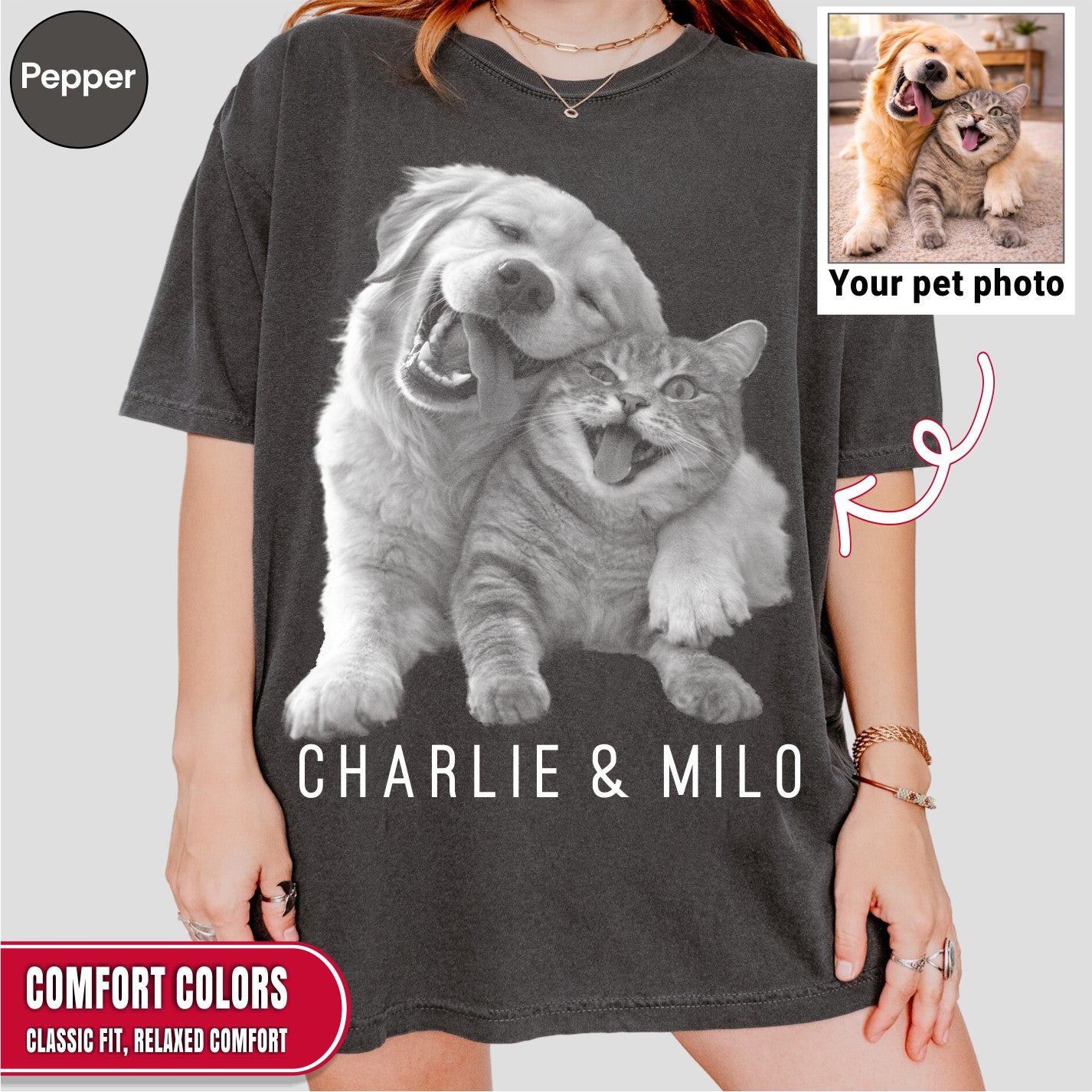 Custom Pet Photo Shirt