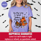 Personalized Funny Wife Halloween Shopping Humor Shirts