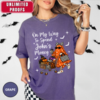 Personalized Funny Wife Halloween Shopping Humor Shirts