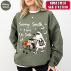 Personalized Sorry Custom Name It Was On Sale Halloween Sweatshirt