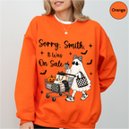 Personalized Sorry Custom Name It Was On Sale Halloween Sweatshirt