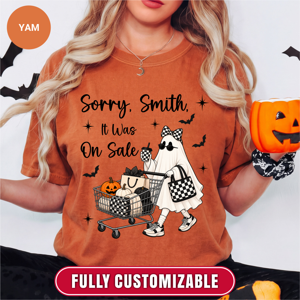 Personalized Funny Shopping Ghost Shirt