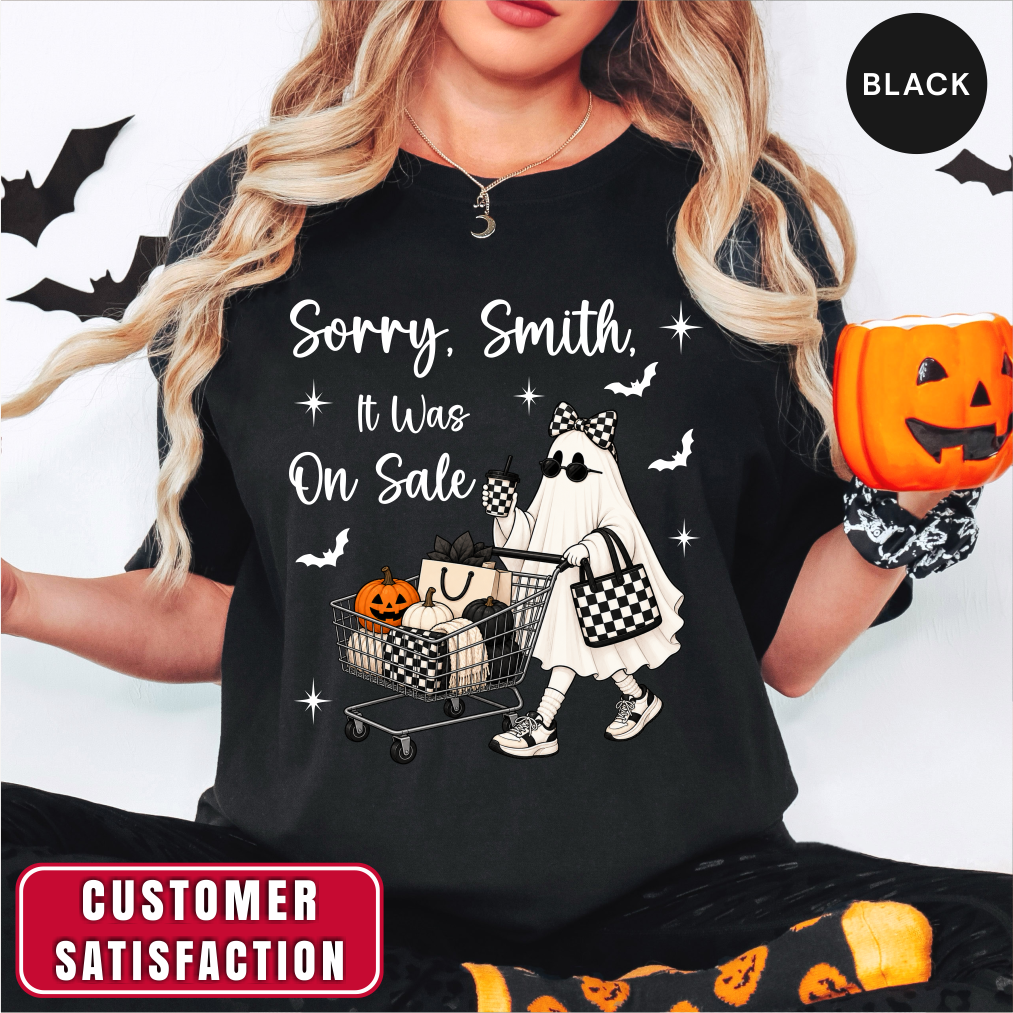 Personalized Funny Shopping Ghost Shirt