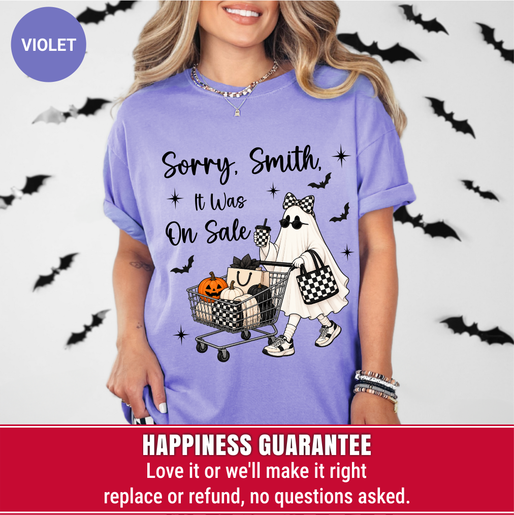 Personalized Funny Shopping Ghost Shirt
