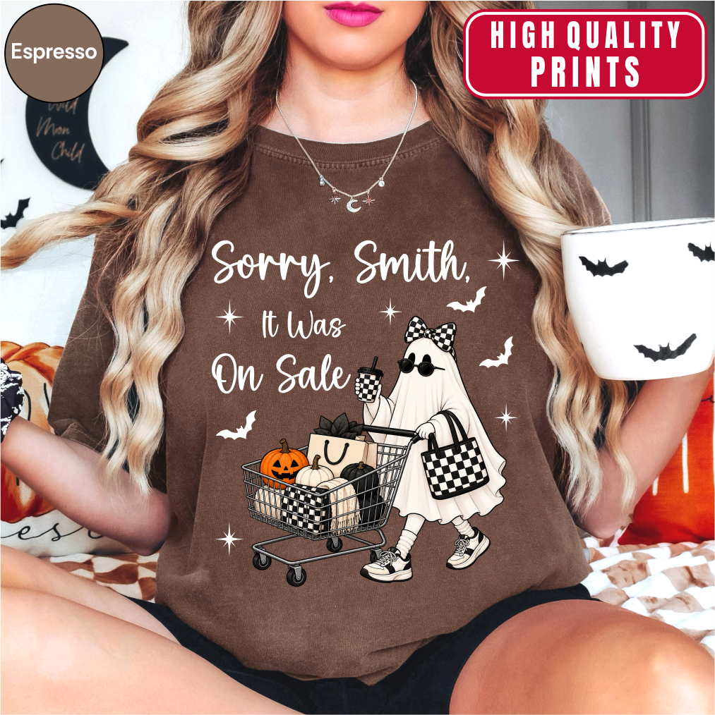 Personalized Funny Shopping Ghost Shirt