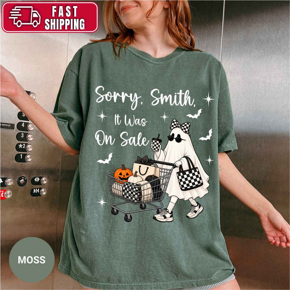 Personalized Funny Shopping Ghost Shirt