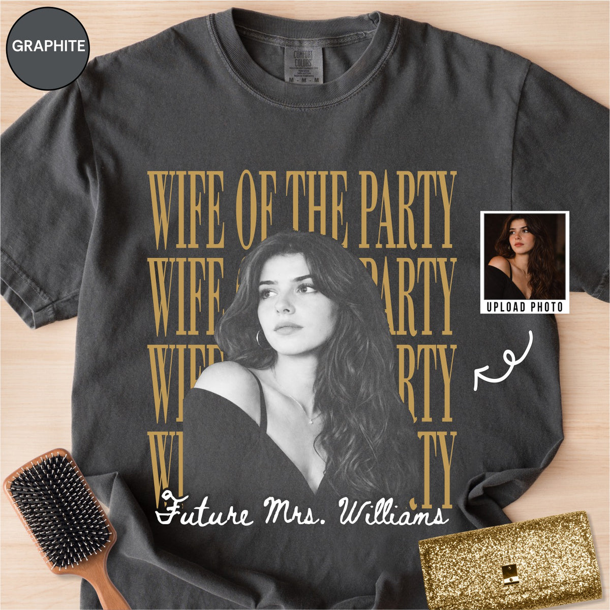 Custom Wife of the Party Bootleg Style Shirt