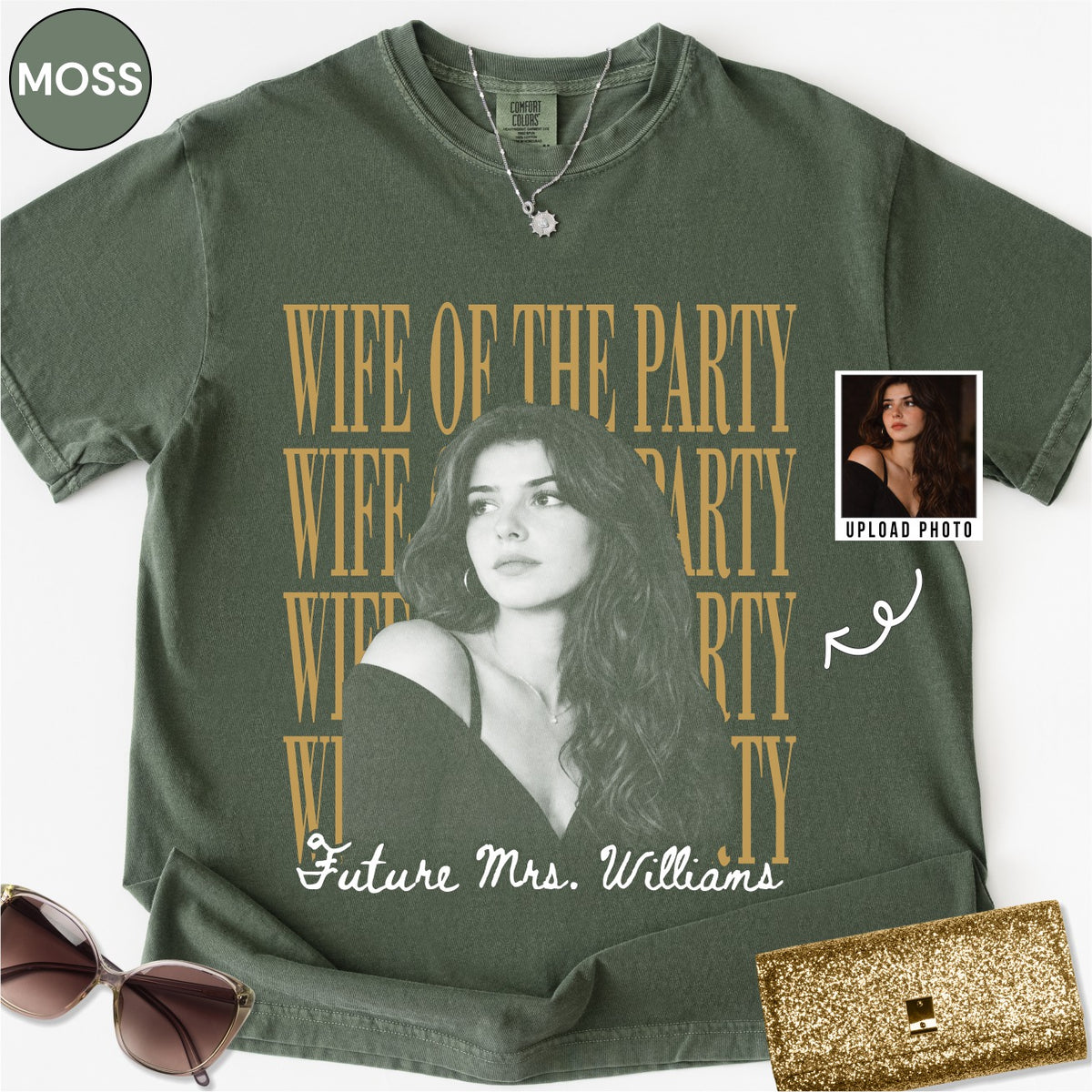 Custom Wife of the Party Bootleg Style Shirt