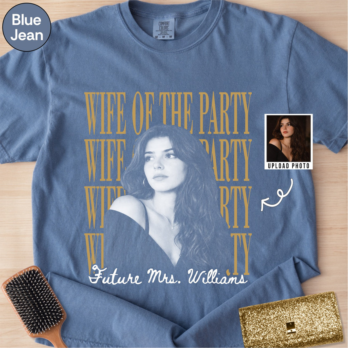 Custom Wife of the Party Bootleg Style Shirt
