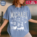 Football Mom Custom Photo Shirt