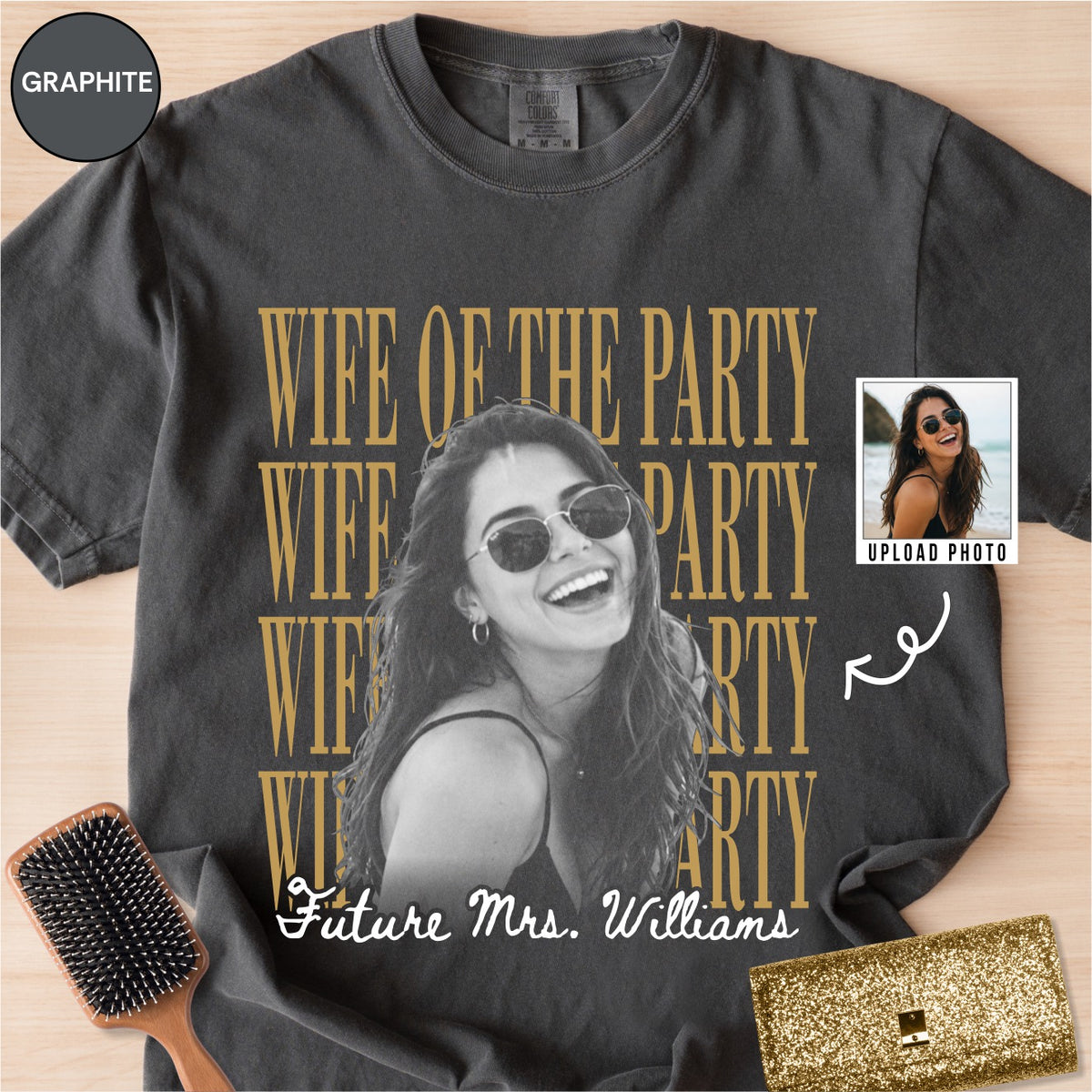 Custom Wife of the Party Bootleg Style Shirt