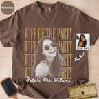Custom Wife of the Party Bootleg Style Shirt