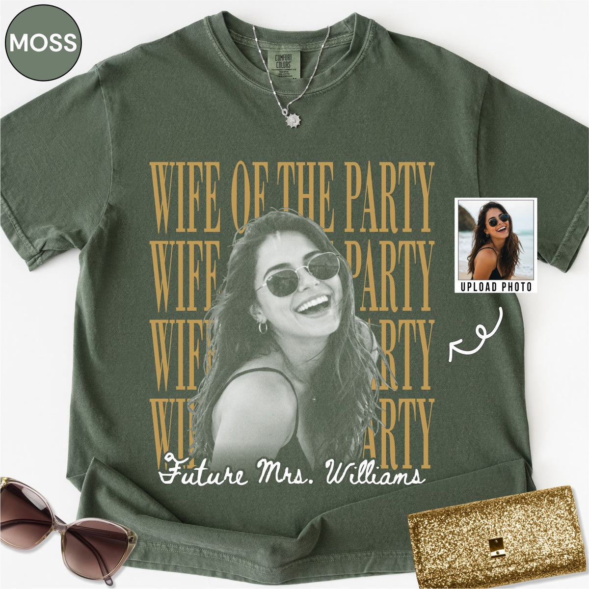 Custom Wife of the Party Bootleg Style Shirt