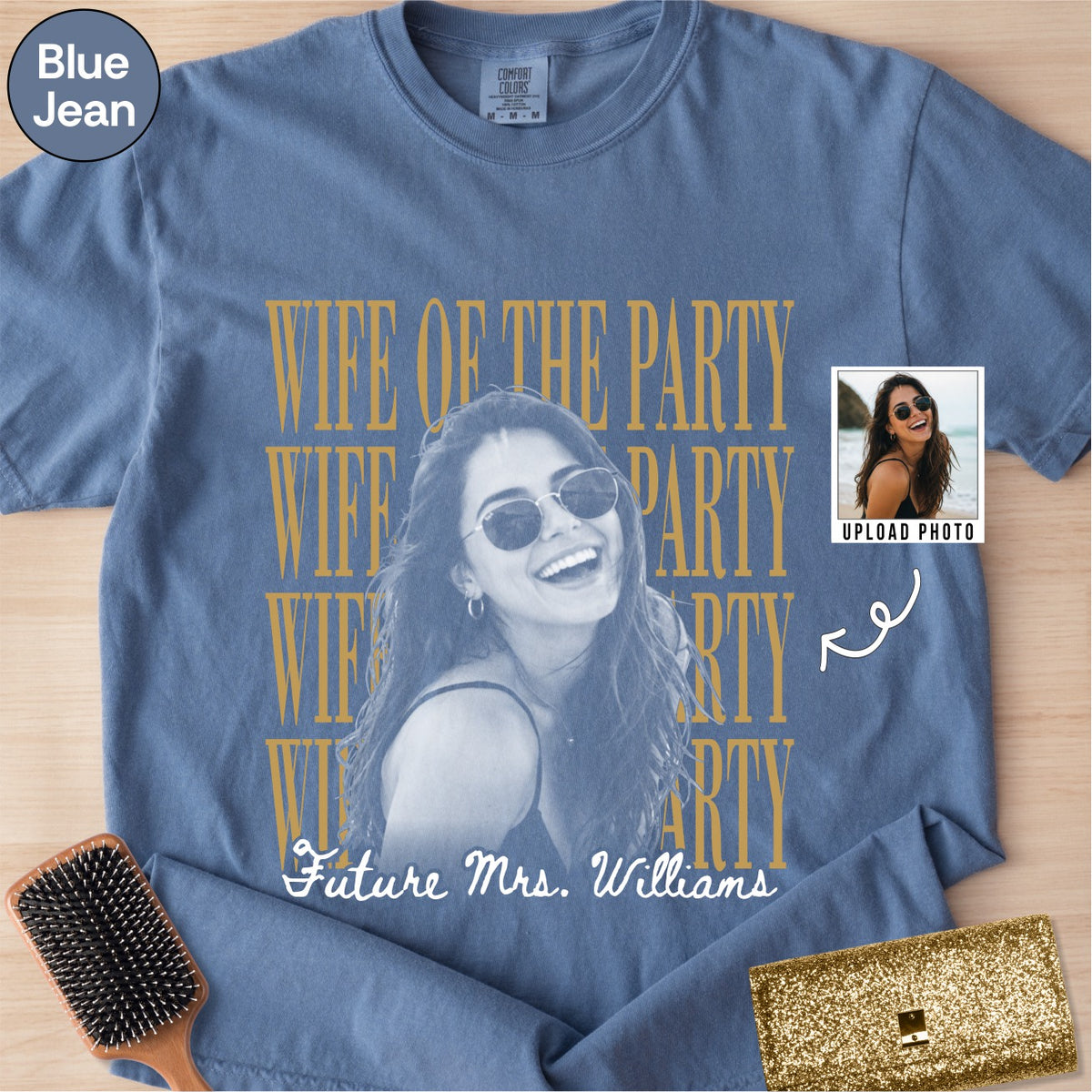 Custom Wife of the Party Bootleg Style Shirt