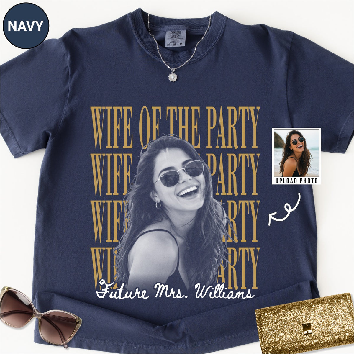 Custom Wife of the Party Bootleg Style Shirt