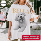 Custom Pet Photo And Name Shirt