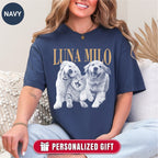 Custom Pet Photo And Name Shirt