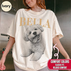 Custom Pet Photo And Name Shirt