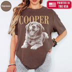 Custom Pet Photo And Name Shirt