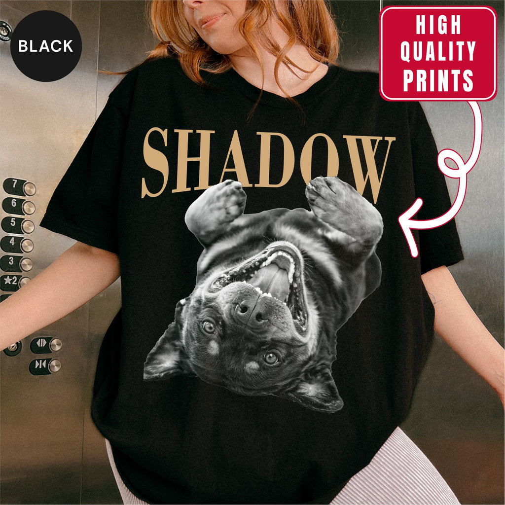Custom Pet Photo And Name Shirt