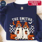 Personalized Halloween Couple Sweatshirt