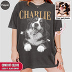 Custom Pet Photo And Name Shirt