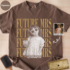 Custom Future Mrs Bride Childhood Photo Shirt