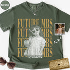 Custom Future Mrs Bride Childhood Photo Shirt