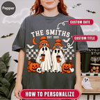 Personalized Mr and Mrs Halloween Shirt