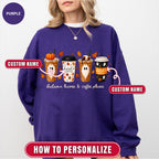 Personalized Fall Coffee Sweatshirt
