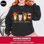 Personalized Fall Coffee Sweatshirt