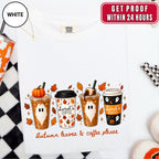 Personalized Fall Coffee Shirt