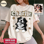 Custom Dog Scrapbook Retro Y2K Indie Style Shirt