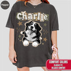 Custom Dog Scrapbook Retro Y2K Indie Style Shirt