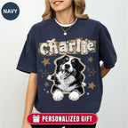 Custom Dog Scrapbook Retro Y2K Indie Style Shirt