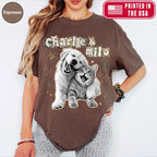Custom Dog Scrapbook Retro Y2K Indie Style Shirt