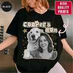 Custom Dog Scrapbook Retro Y2K Indie Style Shirt