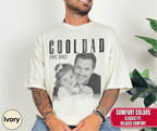Custom Photo Cool Dad Est Year Shirt